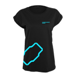 WOMENS EXTENDED SHOULDER TEE