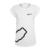 WOMENS EXTENDED SHOULDER TEE